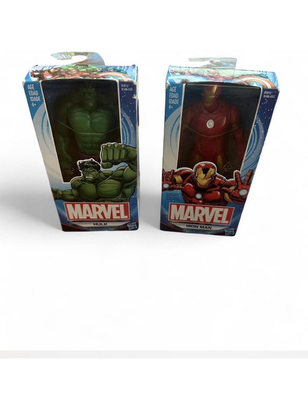 Disney's Marvel Hulk & Iron Man 2016 figure Bundle #y2k#Hasbro #Collectible